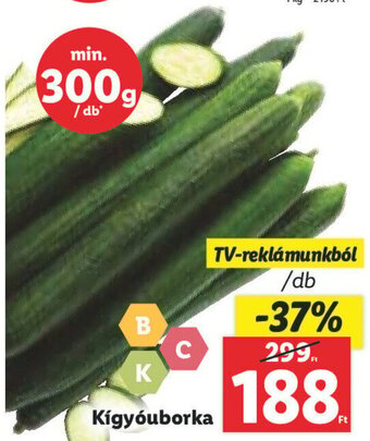 Kígyóuborka 1 db