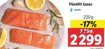 Lidl Füstölt lazac 220 g ajánlat