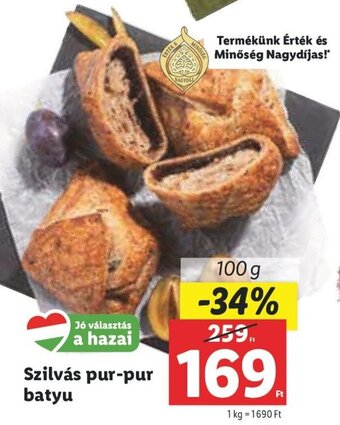 Szilvás pur-pur batyu 100 g