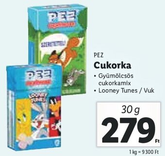 Lidl Pez Cukorka 30 g ajánlat
