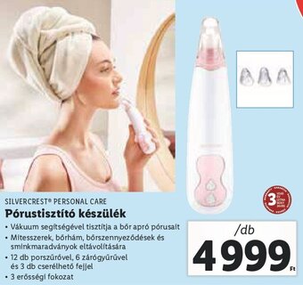 Lidl Silvercrest Personal Care Pórustisztító készülék 1 db ajánlat