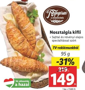 Lidl Nosztalgia kifli 95 g ajánlat