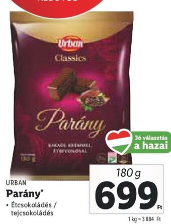 Lidl Urban Parány 180 g ajánlat
