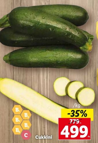 Lidl Cukkini 1 kg ajánlat
