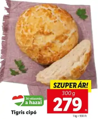 Lidl Tigris cipó 300 g ajánlat