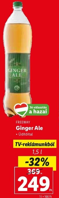 Freeway Ginger Ale 1,5 l