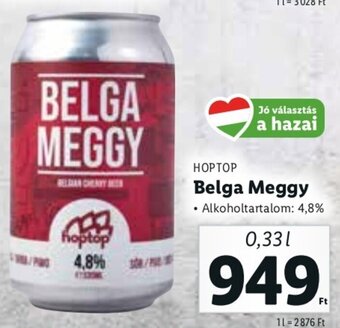 Lidl Hoptop Belga Meggy 0,33 l ajánlat
