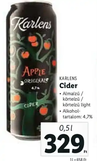Karlens Cider 0,5 l