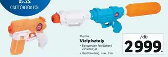 Lidl Playtive Vízipisztoly 1 db ajánlat