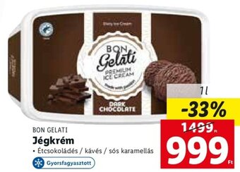 Lidl Bon Gelati Jégkrém 1 l ajánlat