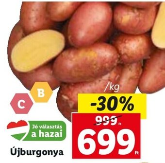 Lidl Újburgonya 1 kg ajánlat