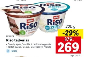 Lidl Müller Riso tejberizs 200 g ajánlat