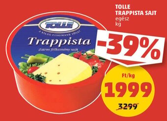 Tolle Trappista sajt 1 kg