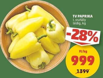PENNY Tv paprika 1 kg ajánlat
