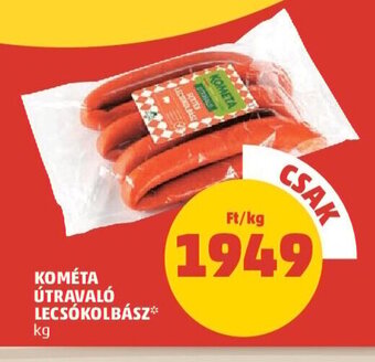 PENNY Kométa Útravaló lecsókolbász 1 kg ajánlat