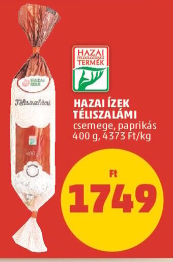 PENNY Hazai Ízek Téliszalámi 400 g ajánlat