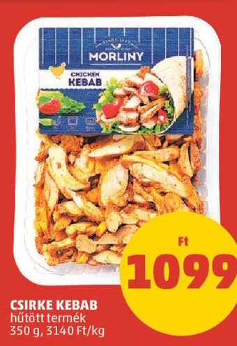 PENNY Csirke kebab 350 g ajánlat