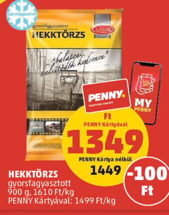 PENNY Classic Hekktörzs 900 g ajánlat