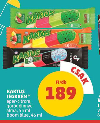 PENNY Kaktus jégkrém 45 / 46 ml ajánlat