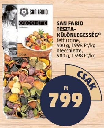 PENNY San Fabio Tészta- különlegesség 400 / 500 g ajánlat
