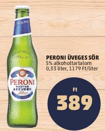 PENNY Peroni Üveges sör 0,33 l ajánlat