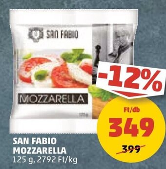 PENNY San Fabio Mozzarella 125 g ajánlat