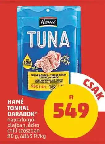 PENNY Hamé Tonhal darabok 80 g ajánlat