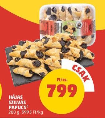 PENNY Hájas Szilvás papucs 200 g ajánlat
