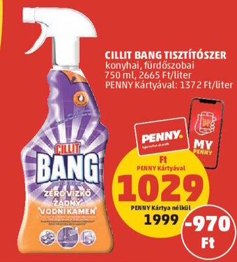 PENNY Cillit Bang Tisztítószer 750 ml ajánlat