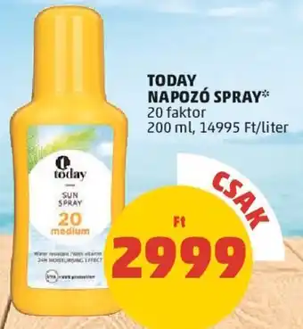 PENNY Today Napozó spray 200 ml ajánlat
