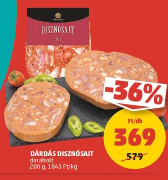 PENNY Dárdás Disznósajt 200 g ajánlat