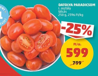 PENNY Datolya paradicsom 250 g ajánlat
