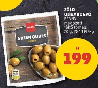 Penny Zöld olívabogyó 70 g