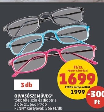 Olvasószemüveg 3 db