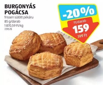 ALDI Burgonyás pogácsa 85 g ajánlat