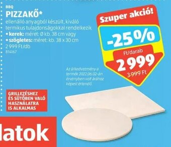 ALDI Bbq Pizzakő 1 db ajánlat