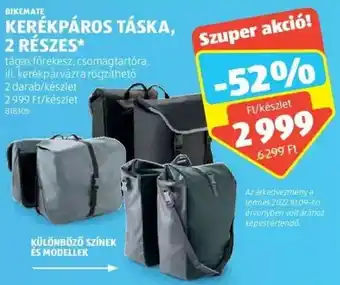 Bikemate Kerékpáros táska 2 részes