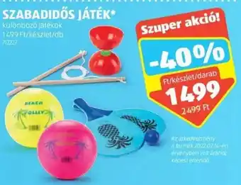 ALDI Szabadidős játék 1 db ajánlat
