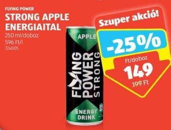 Flying Power Strong apple energiaital 250 ml