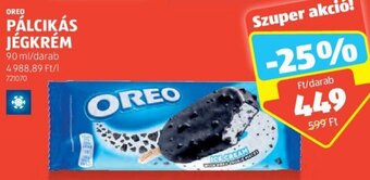 ALDI Oreo Pálcikás jégkrém 90 ml ajánlat
