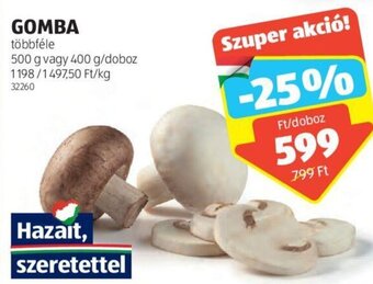 Gomba 500 / 400 g