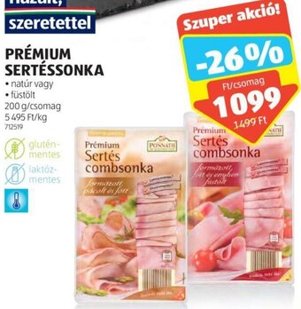 ALDI Prémium sertéssonka 200 g ajánlat