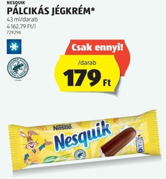 ALDI Nesquik Pálcikás jégkrém 43 m ajánlat