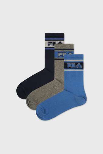3pack fila city fiú zokni