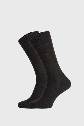 2 darab szürke tommy hilfiger classic zokni egy csomagban