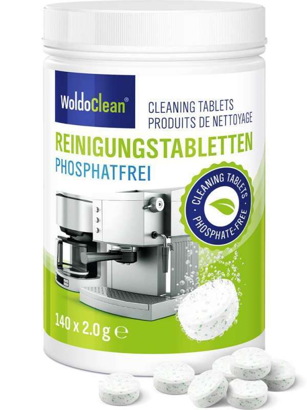 Cukrász Világ Eko tisztító foszfátmentes tabletták kávéfőzőhöz - 140 db - woldoclean® ajánlat