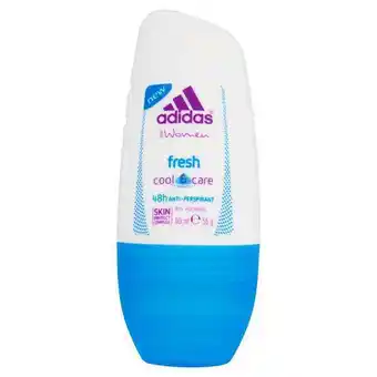 Rossmann Adidas act3 fresh cool & care 48h női izzadásgátló roll-on - 50 ml ajánlat