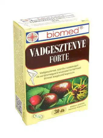 Rossmann Biomed vadgesztenye forte kapszula - 30 db ajánlat