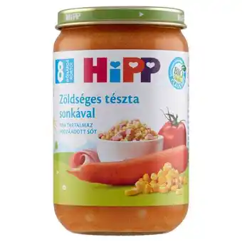 Rossmann Hipp bébiétel sonkás tészta ízesítéssel 8 hónapos kortól - 220 g ajánlat