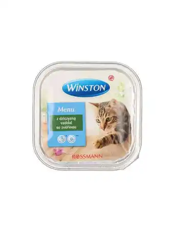 Rossmann Winston fenséges menü alutál macskáknak, vad - 100 g ajánlat
